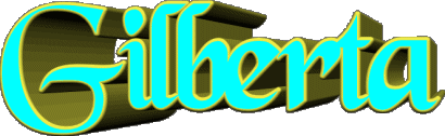 Gilberta G WEIBLICH - Italien Vorname 