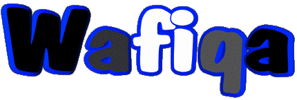 Wafiqa W WEIBLICH - Maghreb Muslim Vorname 