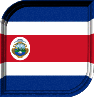 Plaza Costa Rica América Banderas 