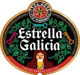 Estrella Galicia Spanien Bier Getränke 