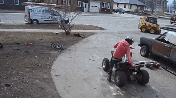 Fail 02 Quad Transport Humor -  Fun 