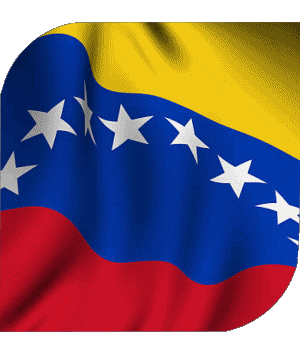 Quadrato Venezuela America Bandiere 