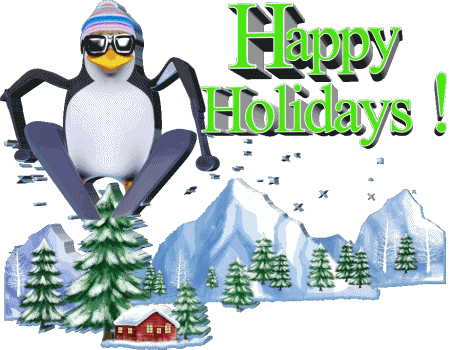 Serie 05 Happy Holidays Winter Inglés Mensajes 