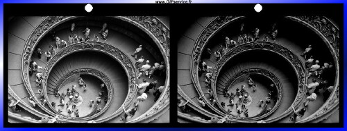 Matrice-Matrice Stéreoscopique Wiggle avec Matrice 3D Effets Humour - Fun 