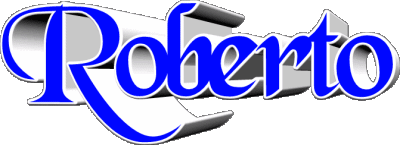 Roberto R MANN - Italien Vorname 