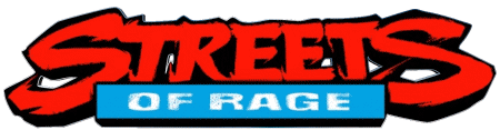 01 Logo Streets of Rage Jeux Vidéo Multi Média 