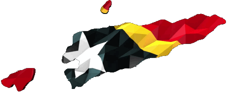 Karte Osttimor Asien Fahnen 