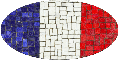 Ovale National France Drapeaux 