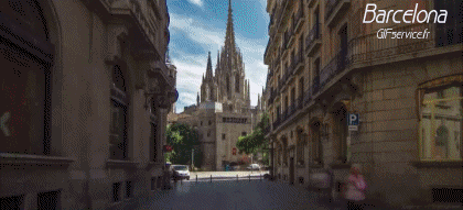 Espagne - Barcelone Orte - TimeLapse Humor -  Fun 