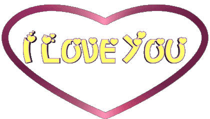 Herz I Love You Englisch Nachrichten 