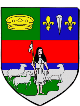 Wappen-Wappen GENNEVILLIERS 92 Abteilungen - Städte Frankreich Fahnen 