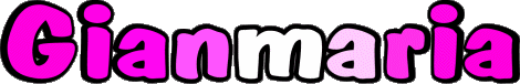 Gianmaria G WEIBLICH - Italien Vorname 
