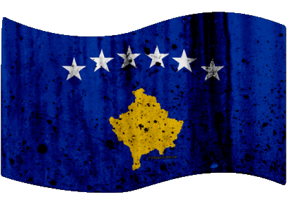 Rectangle Kosovo Europe Drapeaux 