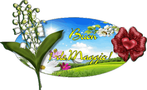 Buon 1° de Maggio Italiano Messagi 