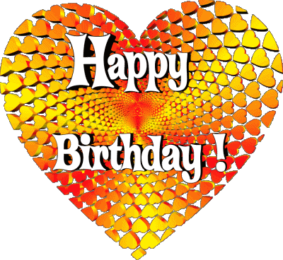 007 Heart Happy Birthday Inglés Mensajes 