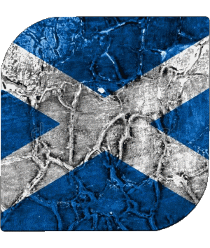 Square Scotland Europe Flags 