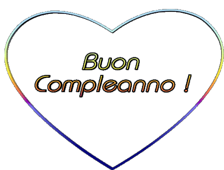 001 Cuore Buon Compleanno Italien Messages 