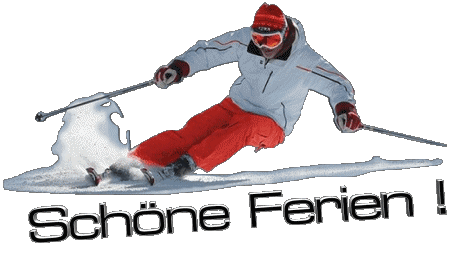 01 Schöne Ferien Winter German Messages 