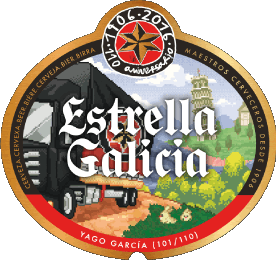 Estrella Galicia Espagne Bières Boissons 