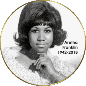 Logo Aretha Franklin Funk & Disco Musica Multimedia 