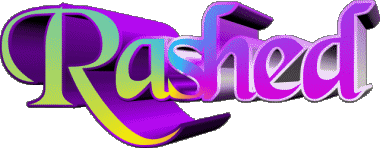 Rashed R MANN - Maghreb Muslim Vorname 