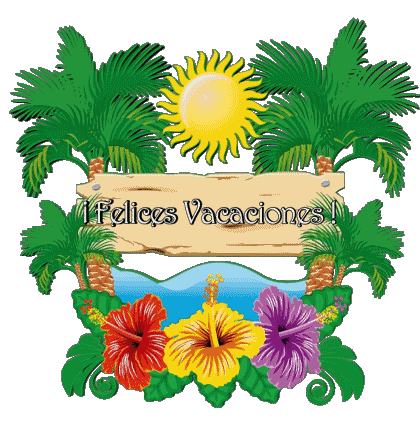 24 Transparent Background Felices Vacaciones Spanish Messages 
