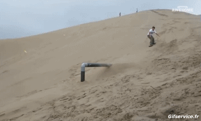 Sandboarding SnowBoard Sports Humor -  Fun 