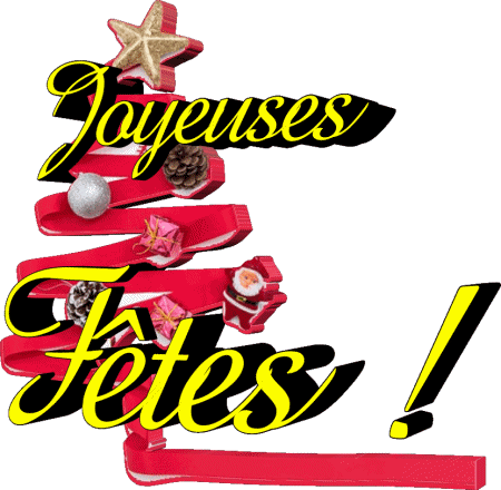 Serie 01 Joyeuses Fêtes (Noël) French Messages 