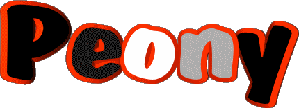 Peony P FEMENINO - UK - USA - IRL - AUS - NZ Nombre 