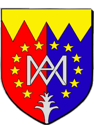 Blazon-Blazon QUEZAC 48 Departments - Cities France Flags 