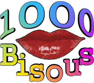 1000 Bisous Français Messages 