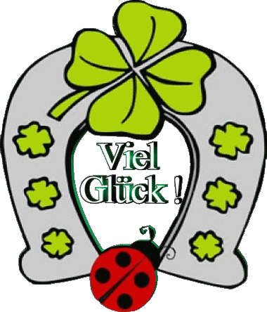 05 Transparent Background Viel Glück German Messages 