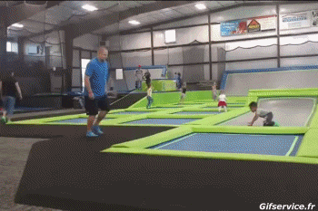Interieur Gamelle Fail Trampoline Sports Humour - Fun 