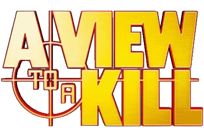 English Logo A View to a Kill James Bond 007 Movies International Multi Media 