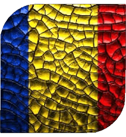 Carré Tchad Afrique Drapeaux 