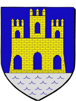 Blasone-Blasone COLLIOURE 66 Dipartimenti - Città Francia Bandiere 