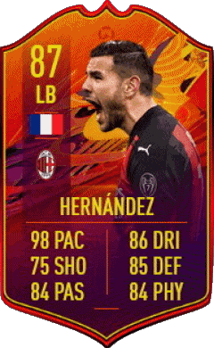 Theo Hernández France F I F A - Card Players Video Games Multi Media 
