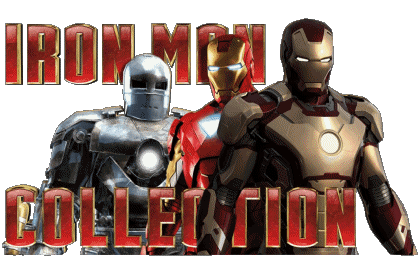 Collection Logo Iron Man Películas Internacional Multimedia 
