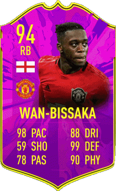 Aaron Wan-Bissaka Angleterre F I F A - Jugadores  cartas Vídeo Juegos Multimedia 