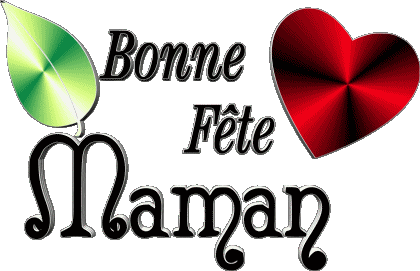 03 Bonne Fête Maman Französisch Nachrichten 