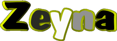 Zeyna Z FEMININ - Maghreb Musulman Prénoms 