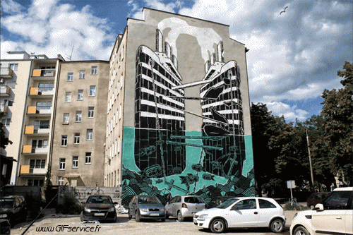 Serie 02 Street Art Graffiti Umorismo -  Fun 