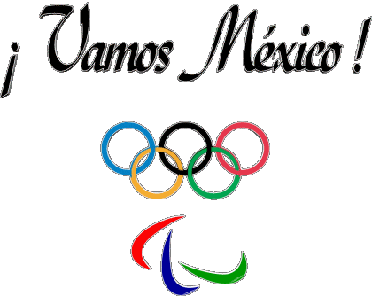 Juegos Olímpicos Vamos México Español Mensajes 