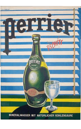 Perrier Affiches Rétro - Marques Humour - Fun 