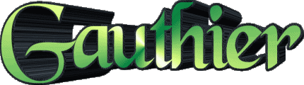 Gauthier G MANN - Frankreich Vorname 