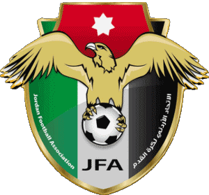 Logo-Logo Jordanie Asie FootBall Equipes Nationales - Ligues - Fédération Sports 