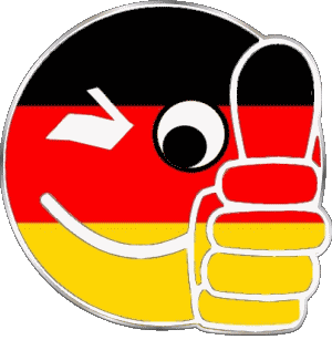 Smiley - OK Germany Europe Flags 