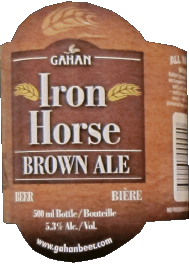 Gahan Canadá Cervezas Bebidas 