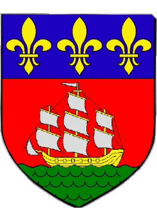 Wappen-Wappen LA ROCHELLE 17 Abteilungen - Städte Frankreich Fahnen 