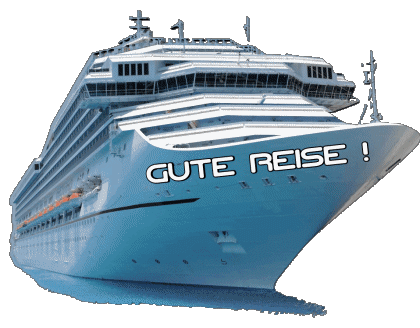 07 Fondo transparente Gute Reise Alemán Mensajes 